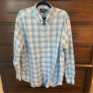 Vineyard Vines Plaid Button Down